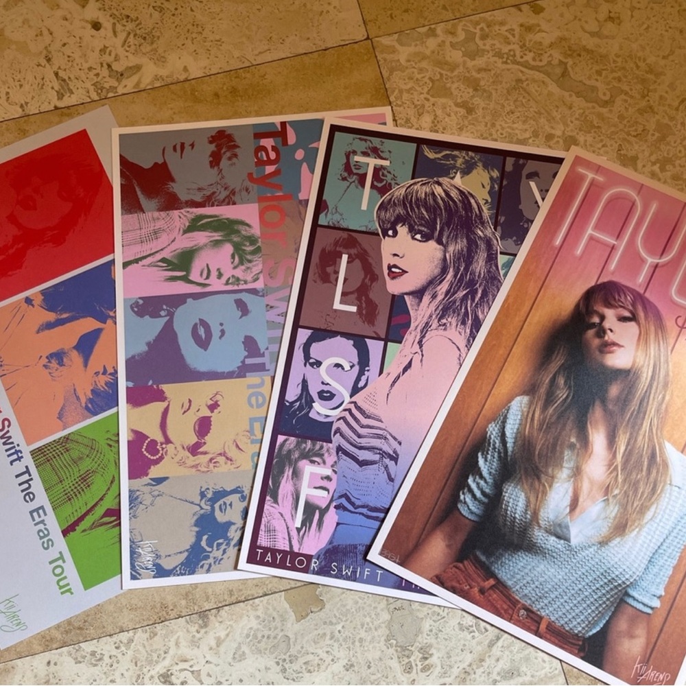 Eras Tour City Poster